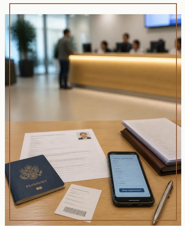 Запись в визовый центр в Железногорске для подачи документов