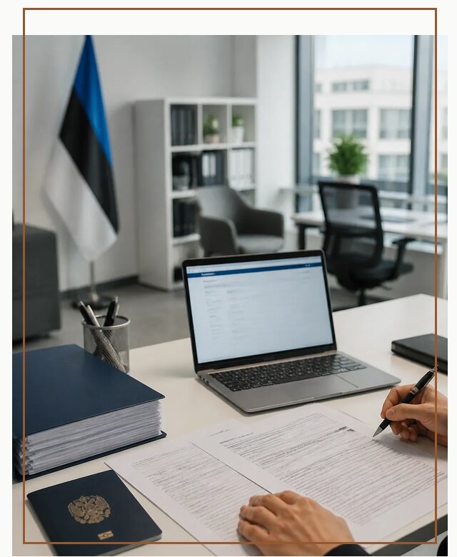 Оформление ВНЖ в Эстонии для переезда и легального проживания в Железногорске